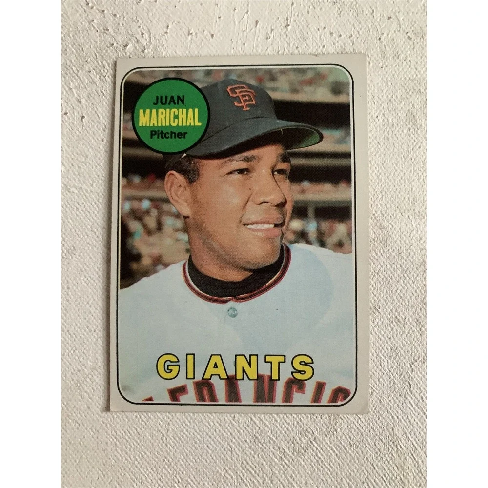1969 TOPPS JUAN MARICHAL #370 VINTAGE HOF BASEBALL CARD SAN FRANCISCO GIANTS VG